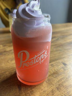 South African style ginger beer float