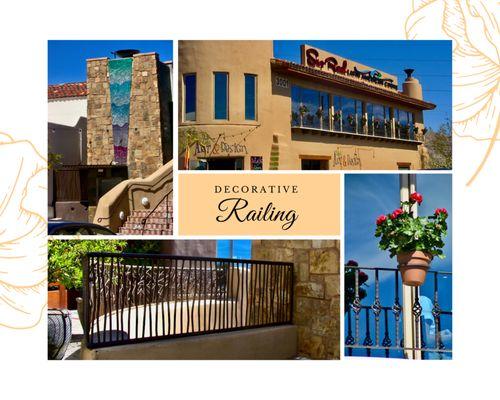 We install standard railing and balcony railing