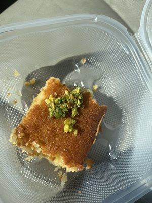 Harissah (middle eastern cake) 10/10