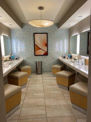 Women's powder room