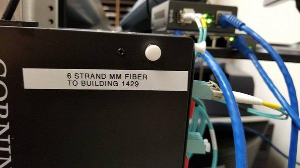 Fiber optics installation and repair .