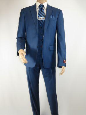 Men's Italian Wool Super 180's Suit by Berlusconi, Made in Turkey, Low prices.