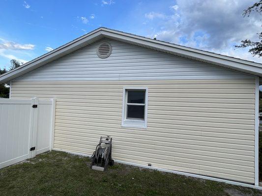 Siding and Soffit Installation