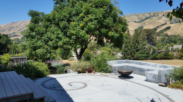 Beautiful patio area from Mythily S. project.