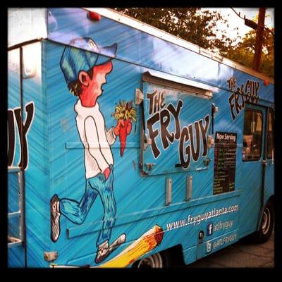 A food van that makes fries with all types of veggies