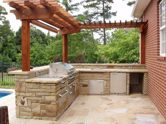 Outdoor Kitchen Build