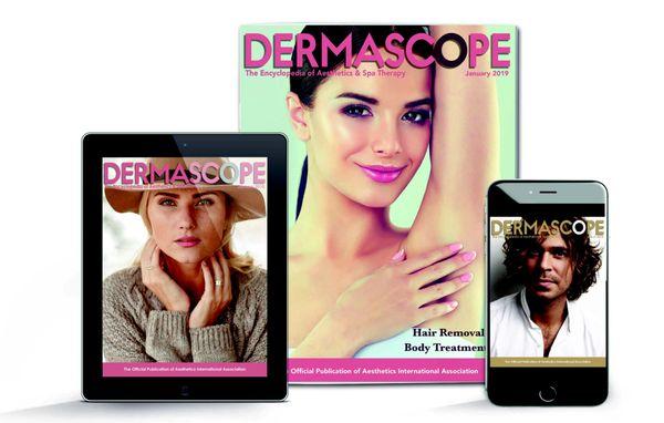 DERMASCOPE offers print and digital subscriptions for the skin care professional.