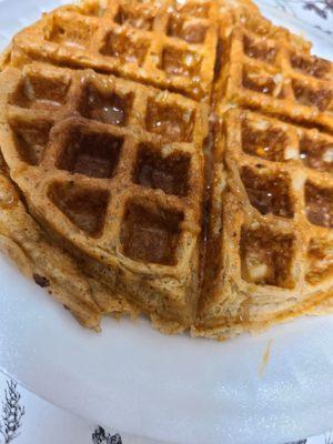 Health is everything.. low carb, high protein waffle!!! Delicious