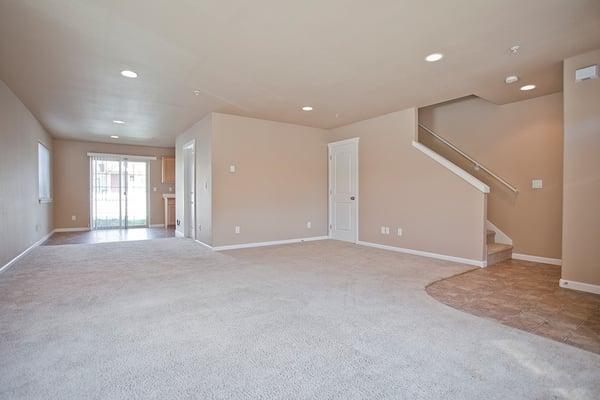 Empire Village Townhome Living Room