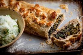 Our famous Spanakopita Greek style Spinach pie!