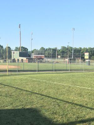 Lots of ball fields