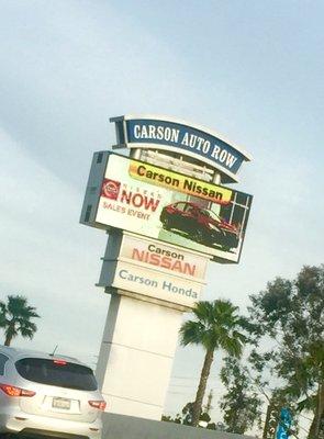 Some of our adaptive display work as seen from the 405!