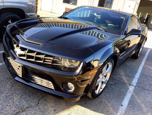 2013 Chevy Camaro SS  Super Jet Black with Glamour clear