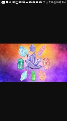 Crystal healing is used to realign your chakras for all your balancing needs