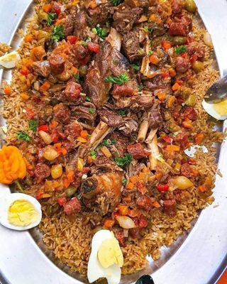 THIEBOU YAP ( RICE AND MEAT )