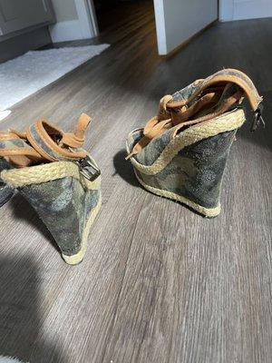 Moldy shoes