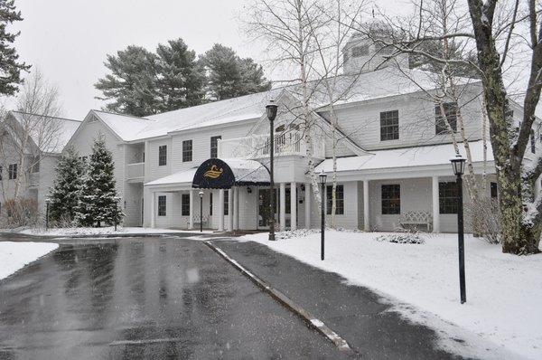 Sunnybrook under a blanket of snow.