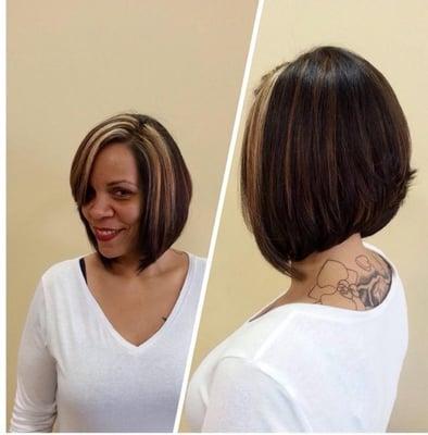 cut, color, highlights, blonde, woodbridge salon, dmv hair