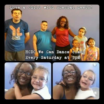 HCDC We Can Dance special needs class every Saturday at 3pm