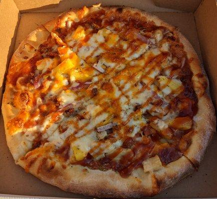 BBQ Chicken Pizza! Excellent first order!