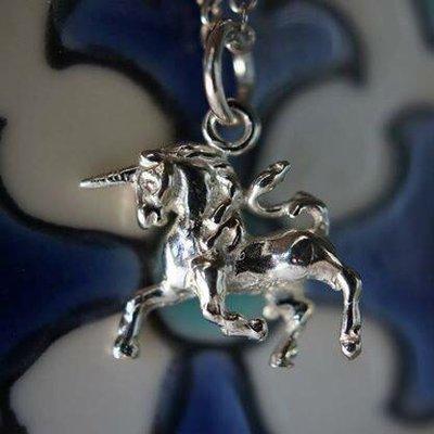 Sterling Unicorn Pendent