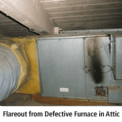 Older furnaces may be beyond est. life and can be hazardous