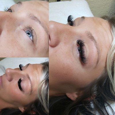 Volume lashes