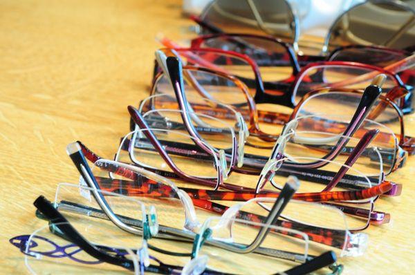 Big selection of glasses frames to choose from with prices starting at only $49.00!