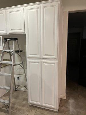 refinished cabinetry