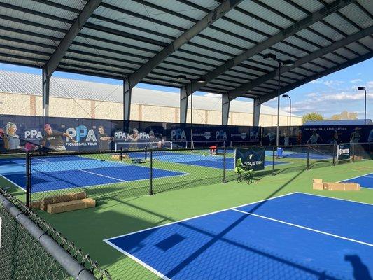 8 New "Covered" Courts for PPA Texas Open