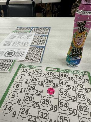 Bingo dobber and cards