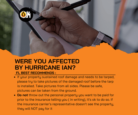 If your property sustained damage from Hurricane Ian, Florida's Best Public Adjusters wants to assist you.