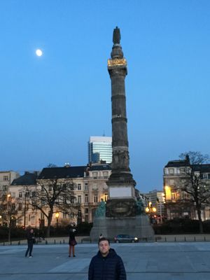 Visiting our son in Brussels. Stationed at Rammstein AF Base, Germany