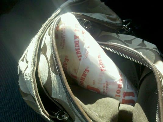 The new Coach sandwich bag. Jammin'.