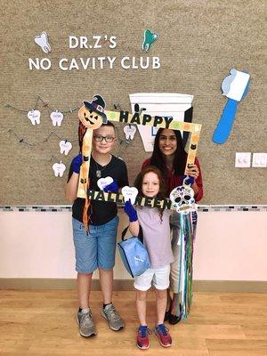 Dr. Z's no cavity club!