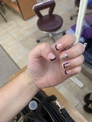 Nails done by Jennifer