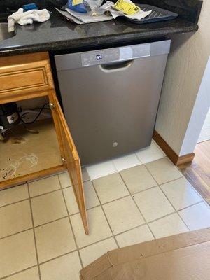 GE dishwasher