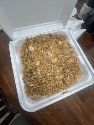 Large Chicken  Fried Rice