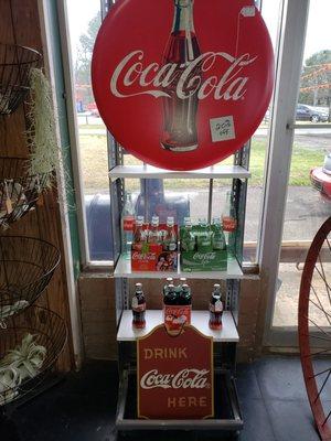 Coca Cola sins, pictures and,trays and more