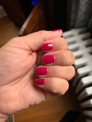 Gel manicure