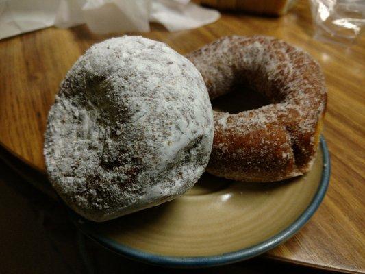 These donuts are huge! Fresh Daily!!