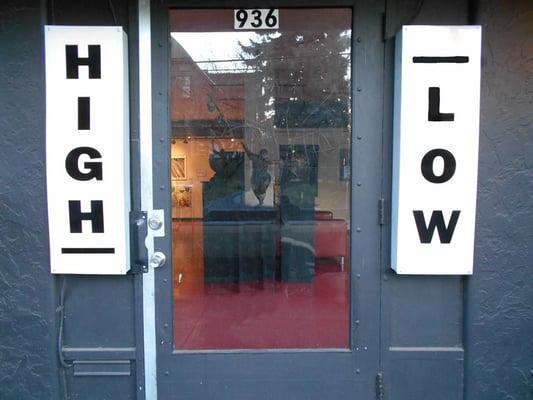 High and Low Art Gallery