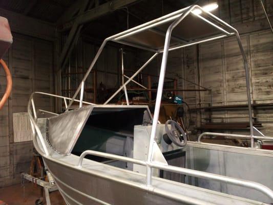 aluminum boat fabrication