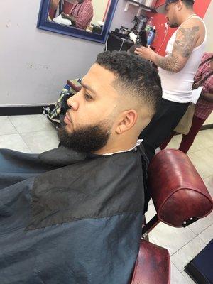 Low skin fade