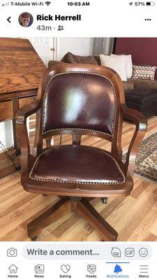 1928 office chair from PSNS