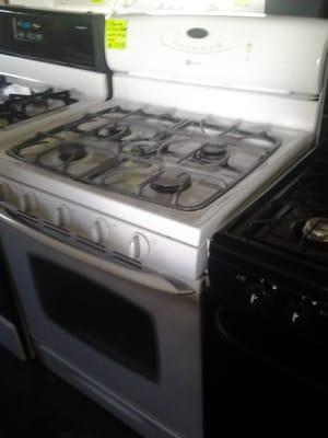 Maytag 5 burner gas range only $377.00, cook more of the things your family likes!