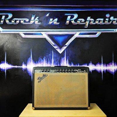 1967 Fender Vibrolux Reverb Amp Repair