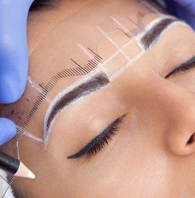 Mapping of the brows