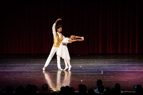 Part of the annual dance performance