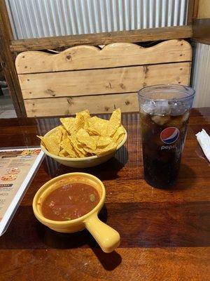 Chips and salsa